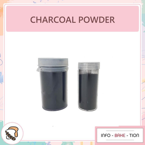 Edible Charcoal Powder Baking  20g/ 50g