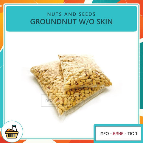 Groundnut Without Skin Kacang Tanah Tanpa Kulit 500g/ 1kg