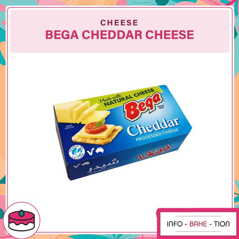 Bega Cheddar Cheese/ Keju Cheddar  250g