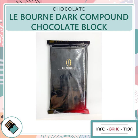 Le Bourne Dark Compound Chocolate Block 1KG