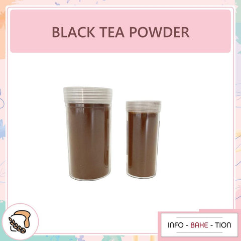 Black Tea Powder For Baking, Instant Tea, Dessert
