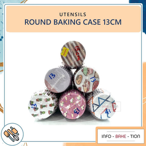 13cm Round Baking Cup Case 200pcs
