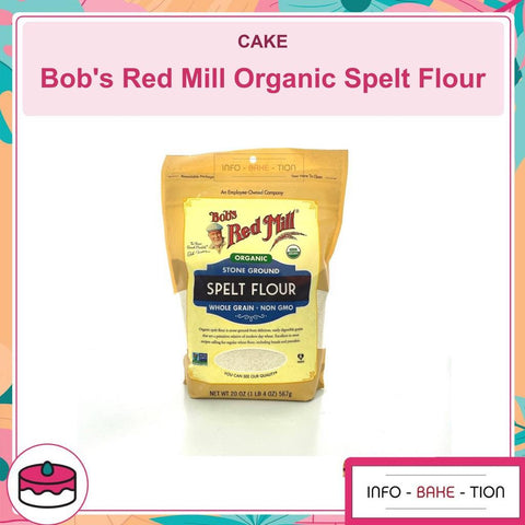 Bob's Red Mill Organic Stone Ground Spelt Flour 567g 20oz