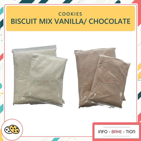 Vanilla/ Chocolate Biscuit Mix 500g/ 1kg