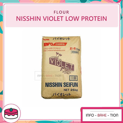 Nisshin Violet Low Protein Cake Flour 1kg