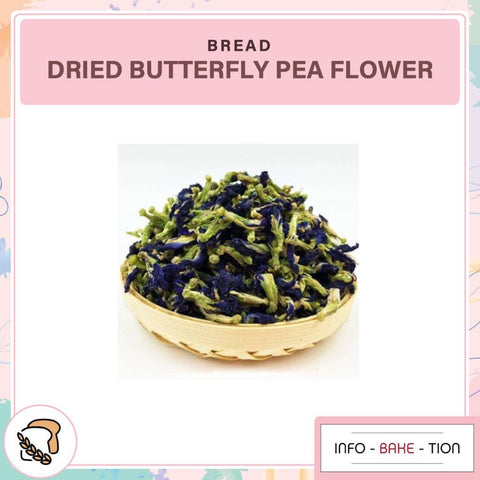 Dried Butterfly Pea Flower / Bunga Telang Kering 20g