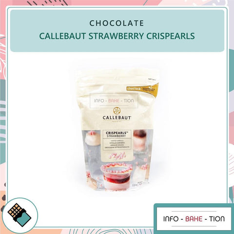 Callebaut Strawberry Crispearls 25g/ 50g