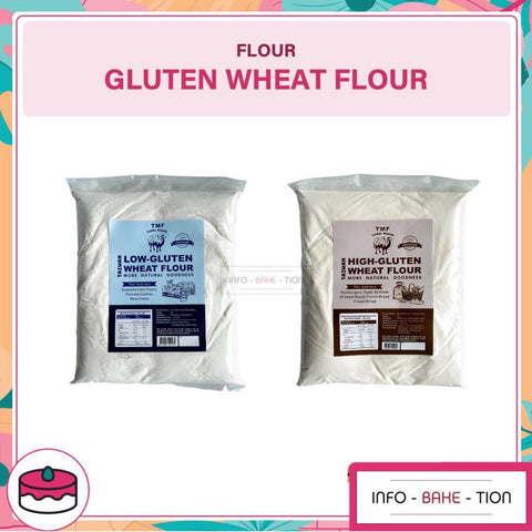 TMF Yellow Camel Brand High Gluten Wheat Flour 1kg / Blue Camel Brand Low Gluten Wheat Flour 1kg