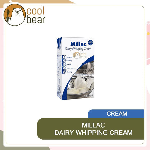 Millac UHT Daily Whipping Cream 1L