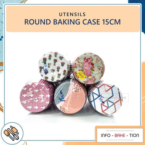 15cm Round Baking Cup Case 200pcs