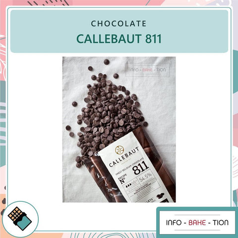 Callebaut 811 54.5% Cocoa 250g/ 500g/ 1kg