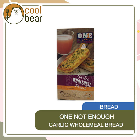 One Not Enough Garlic Wholemeal Bread 210g