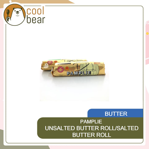 Pamplie Unsalted Butter Roll/Salted Butter Roll 250g