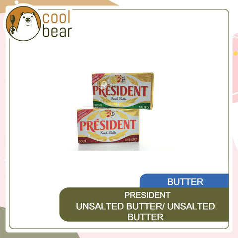 President Unsalted Butter / Salted Butter 200g