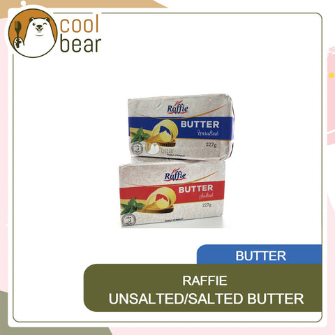 Raffie Unsalted Butter/Salted Butter 227g
